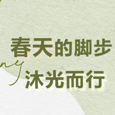 【开学特辑】春天的脚步 沐光而行