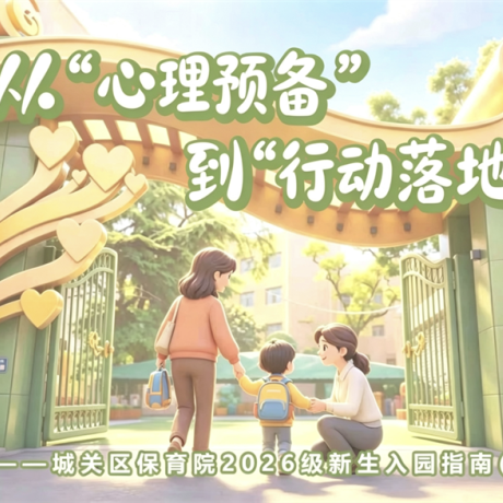 【入园适应】小班新生入园适应指南：从&ldquo;心理预备&rdquo;到&ldquo;行动落地&rdquo;